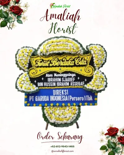 Papan Bunga Duka di Anggalomelai
